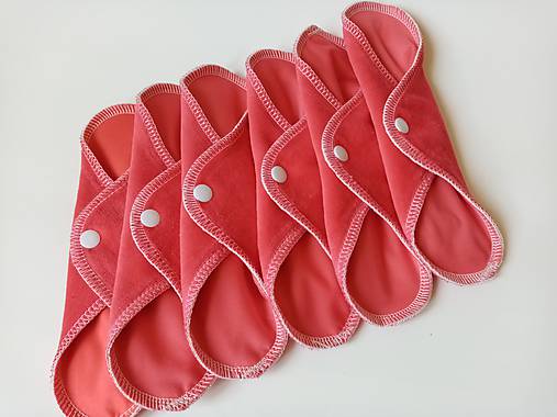 Úžitkový textil - EKO Lady intimka - červená - 11917185_