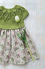 Detské oblečenie - Šaty ...Lúčne kvety (2-3 roky) - 11921900_