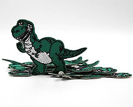 Galantéria - NZ106 Nažehľovačka dinosaurus 6,5 x 6 cm - 11920853_