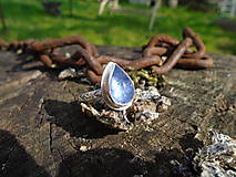 Prstene - Strieborny prsteň Ag 925 Tanzanit - 11919631_