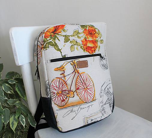 Backpack - recy- bicykel