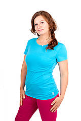 Oblečenie na dojčenie - LETNÍ MERINO - 3v1 Kojíci tričko,U-výstřih 3cm, kr. ruk. - 11928078_