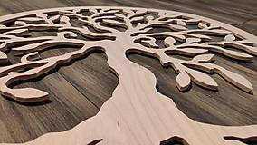 Dekorácie - Drevený strom života , nástenná dekorácia - 11934749_