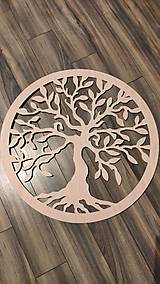 Dekorácie - Drevený strom života , nástenná dekorácia - 11934750_