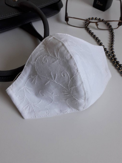 Rúška - Bavlnené rúško dvojvrstvové Deluxe - 11937279_