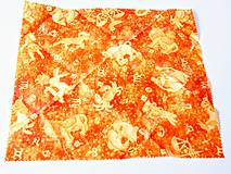 Úžitkový textil - Voskový obrúsok 30 x 30 cm - zodiak - 11935239_