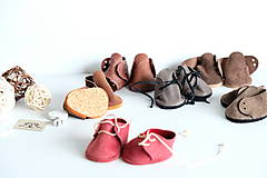 Hračky - Doplnky pre bábiku. Kožené topánočky - 11940228_
