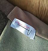 Úžitkový textil - Hnedý sedací vak - 11942199_