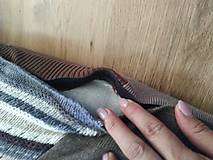Úžitkový textil - Hnedý sedací vak - 11942204_