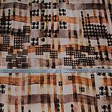 Textil - Teplakovina kocky - 11949648_