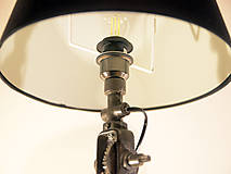 Svietidlá - Industriálna lampa Vŕtačka (mám krajšie tienidlo) - 11954362_