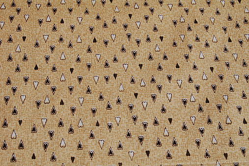 Textil - metráž srdiečka - 11954887_
