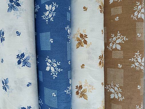 Textil - Bavlnené látky - 11959642_