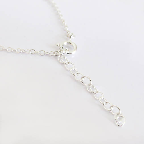 Iné šperky - Retiazka ku šperku (Predlžovacia retiazka strieborná Ag925 / 4cm / k retiazke) - 11963720_