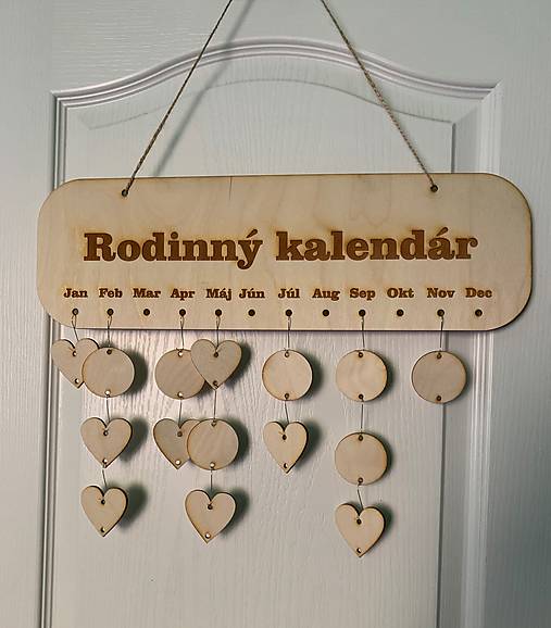 Rodinný kalendár