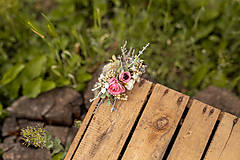 Náramky - Kvetinový náramok "najsladší bozk" - 11968091_