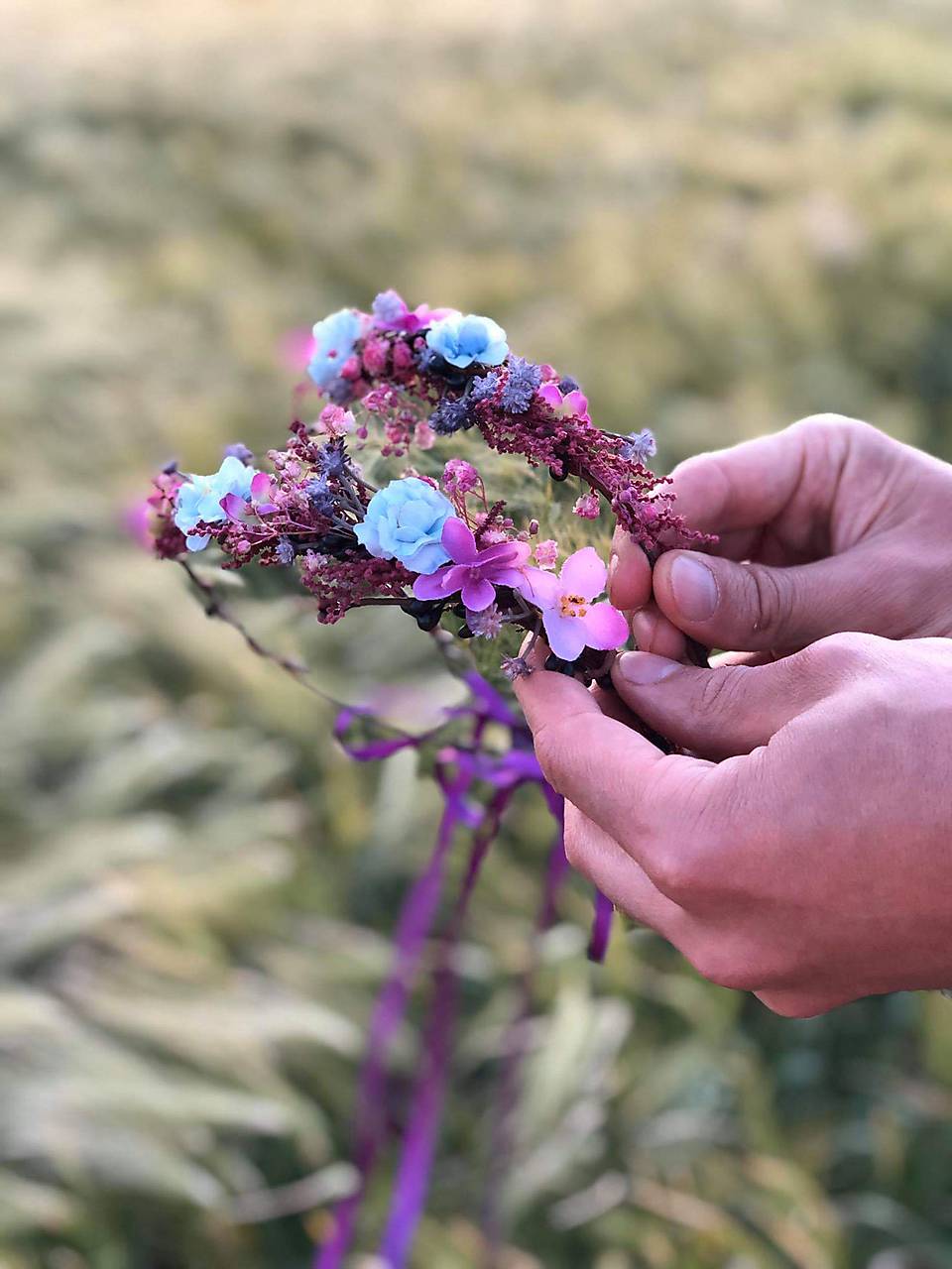 Set venčekov mama/dcéra "keď sa stmieva"