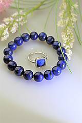 Náramky - lapis lazuli náramok - 11971743_