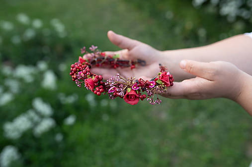 Kvetinový polvenček "v lese po špičkách" - výpredaj z 28€