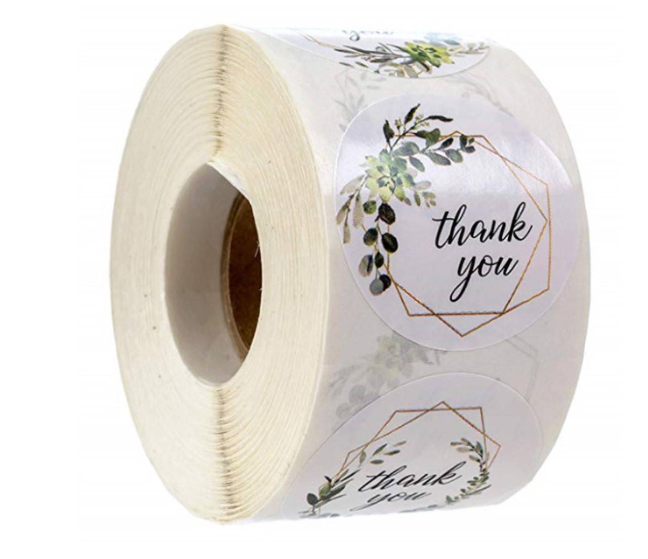 NA102 Nálepka Thank you 2,5 cm 