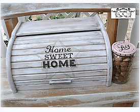 Nádoby - Chlebník "Home Sweet Home" :) - 11976329_