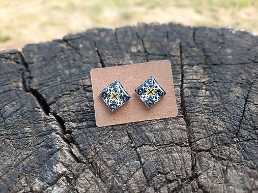 Náušnice - Náušničky ,,ornamo" - 11977382_