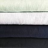 Textil - jednofarebný 100 % bavlnený mušelín, odtiene na výber, šírka 130 cm (horčicová) - 11983283_