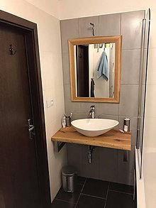 Zrkadlá - Naturálne dubové zrkadlo do kúpelne či bytu - 11987602_