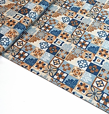 Textil - Bavlna (Modrá) - 11987821_