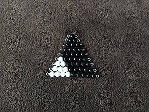Hračky - Čierno biele perly - 11991669_