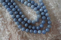 Minerály - Avanturín modrý 8mm - 11994159_