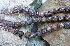 Minerály - Jaspis leopard 6-8-10 (10mm) - 11995279_