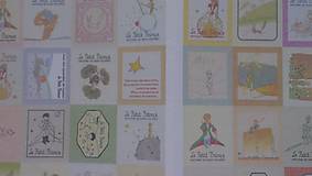 Papier - Samolepky Malý princ - poštové známky - 11992226_