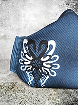 Rúška - Exkluzívne rúško s tvarovateľným plieškom Hej Goraľu  (Čierna) - 11997928_