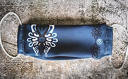 Rúška - Exkluzívne rúško s tvarovateľným plieškom Hej Goraľu  (Čierna) - 11997934_