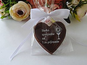 Iné - Čokoládka na 1.sväté prijímanie "SRDIEČKO" - 12002327_