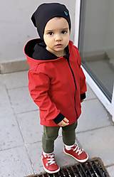 Detské oblečenie - Softshell bunda červená - 12003953_