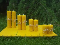 Sviečky - sviečka 3x6 cm - 12004004_