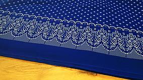 Textil - Bavlnená látka - Krajkový motív - cena za 10 centimetrov - 12009386_