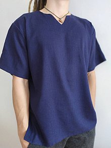 Pánske oblečenie - Ľanová košeľa - 12012417_