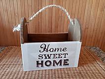 Úložné priestory & Organizácia - home sweet home stojan - 12018262_