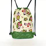 Detské tašky - Detský batoh s lienkami + rúško - 12017994_