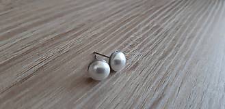 Swarovski biele perly