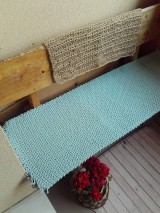 Úžitkový textil - Háčkovaný prehoz na lavičku - 12025801_