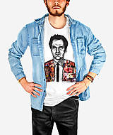 Topy, tričká, tielka - Pánske tričko Pocta Tarantinovi - 12024099_