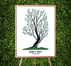 Grafika - Judith - strom na odtlačky prstov - 12023132_