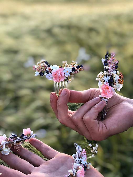 Kvetinový mini hrebienok "naše chvíle" 