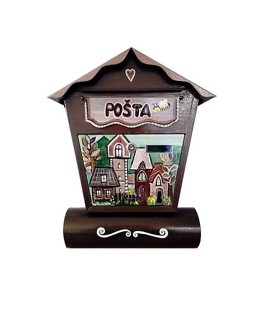 Úložné priestory & Organizácia - Poštová schránka - Perníkové domčeky - 12027888_