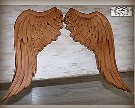 Dekorácie - Anjelské krídla "Natúr" - 12028449_