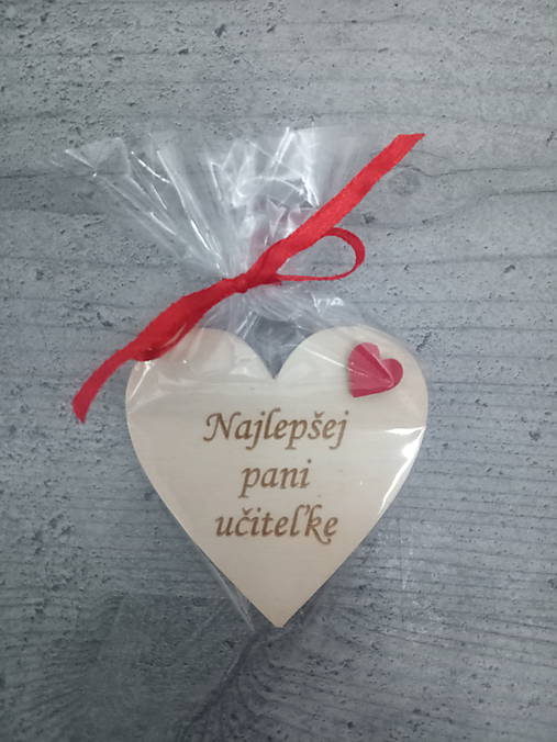Magnetky - Magnetka pre pani učiteľku - 12031441_